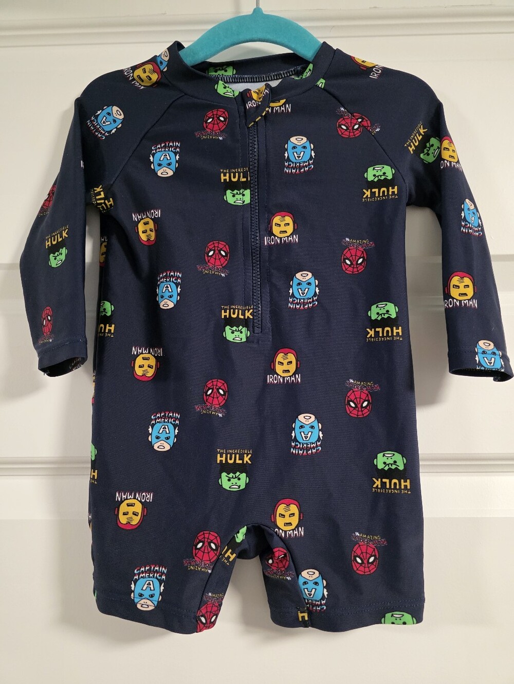 Marvel Avengers Long Sleeve Swimsuit